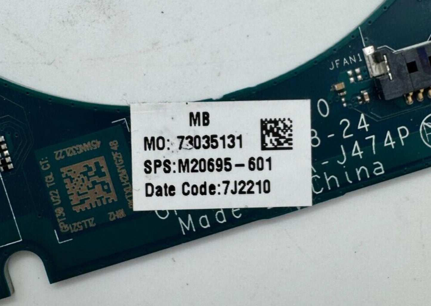 DEFECTIVE HP ENVY 13-BA1063CL MOTHERBOARD M20695-601 *FOR PARTS OR REPAIR*