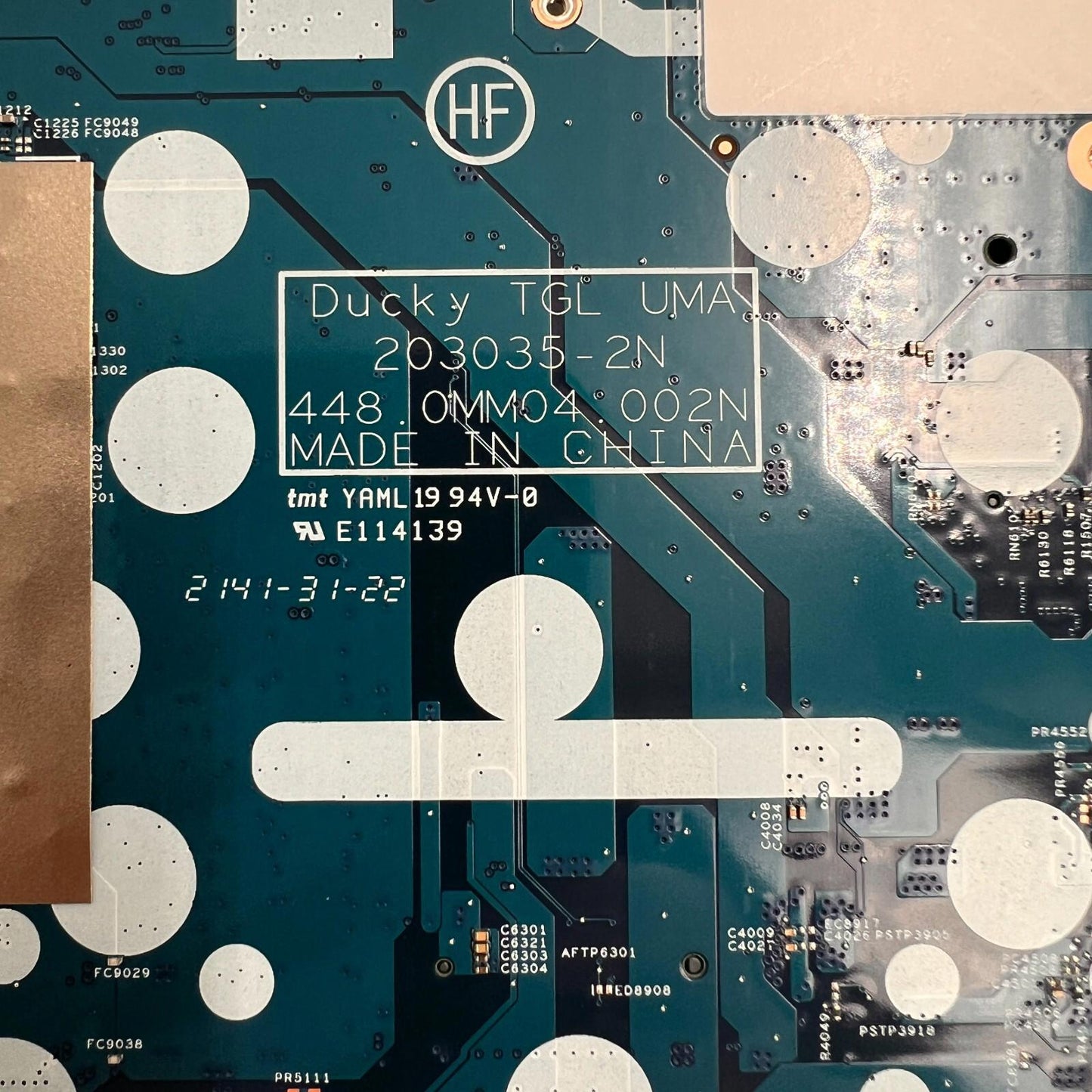 DEFECTIVE HP PAVILION X360 15-ER MOTHERBOARD M45124-601 & HEATSINK M45132-001