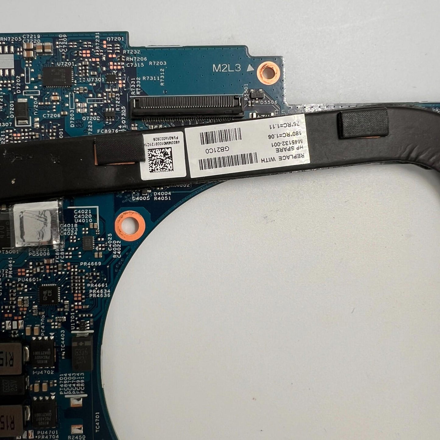 DEFECTIVE HP PAVILION X360 15-ER MOTHERBOARD M45124-601 & HEATSINK M45132-001