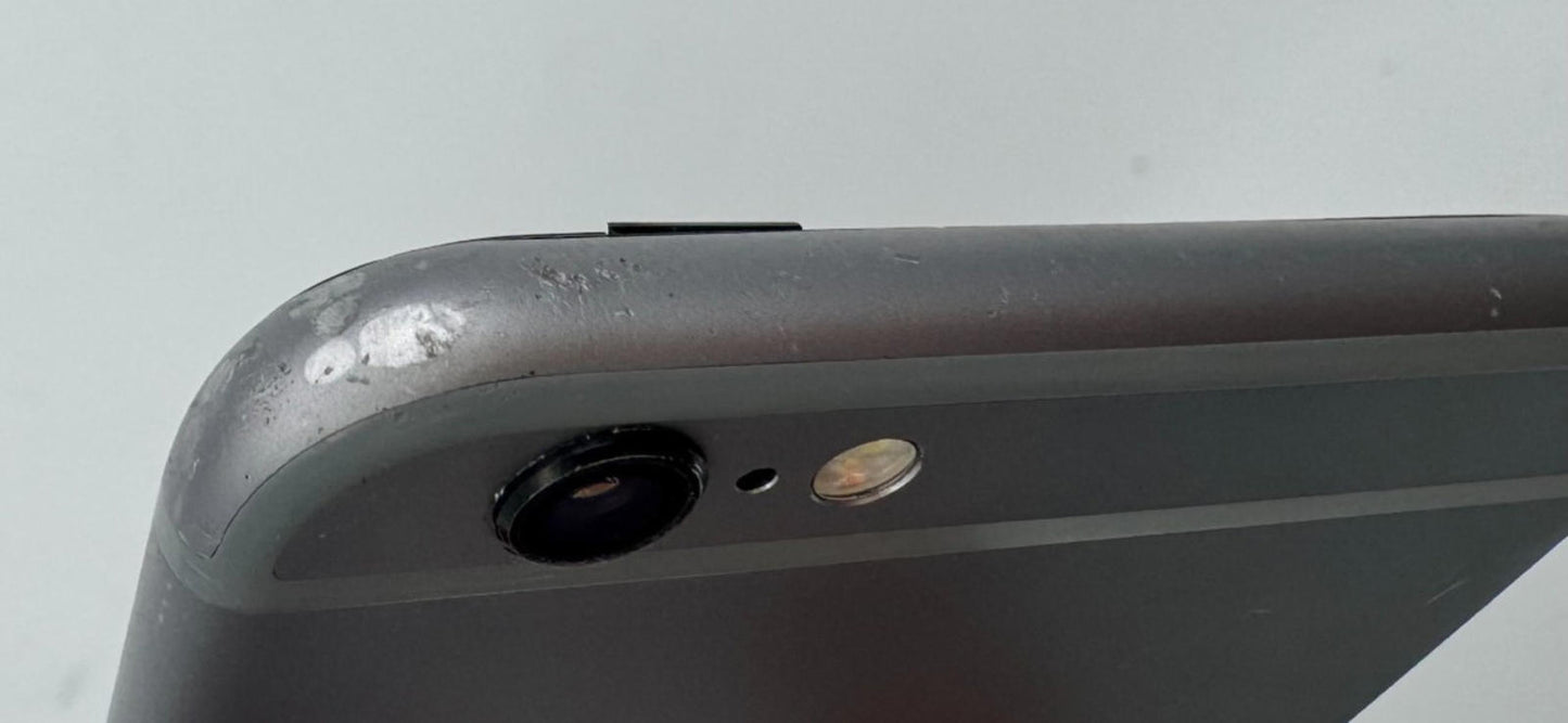 DEFECTIVE IPHONE 6 SPACE GRAY 64GB *FOR PARTS / DOES NOT TURN ON*