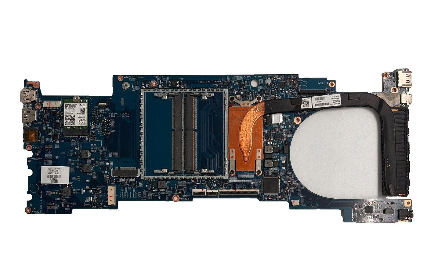 DEFECTIVE HP PAVILION X360 15-ER MOTHERBOARD M45124-601 & HEATSINK M45132-001