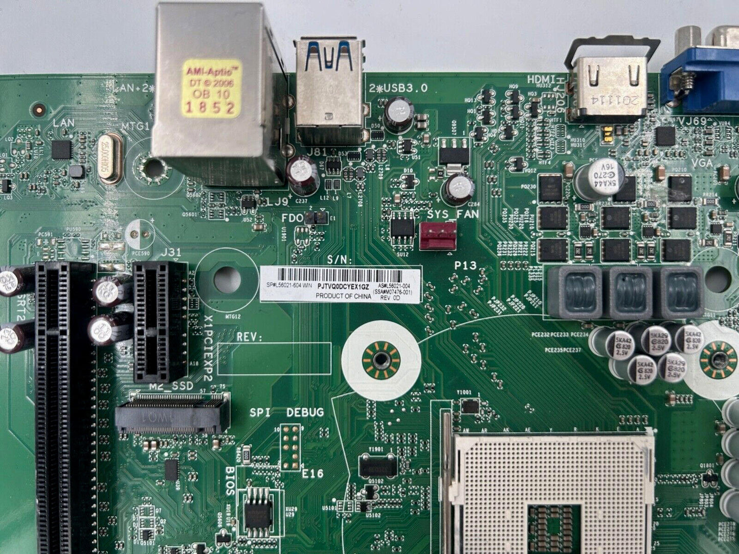 DEFECTIVE HP M01-F DESKTOP AMD CHIPSET B550A SOCKET AM4 MOTHERBOARD L56021-004