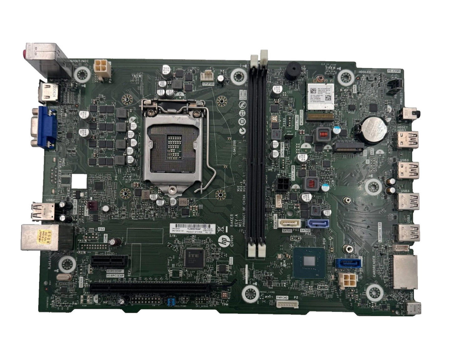 DEFECTIVE HP PAVILION TG01 MOTHERBOARD l75365-001 *FOR PARTS OR REPAIR*