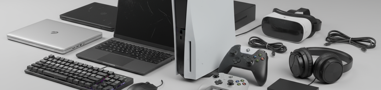 realistic pre owned devices like ps5 xbox controllers computers etc